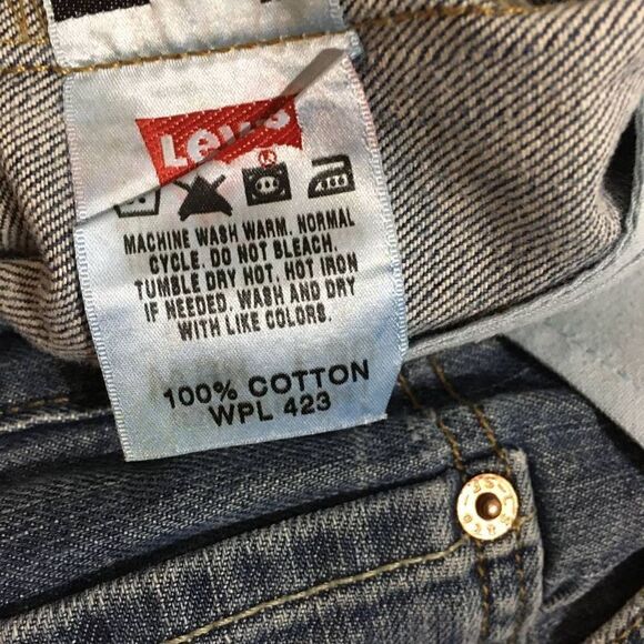 Levi's 501 Denim Jeans 38x30 - Picture 10 of 11